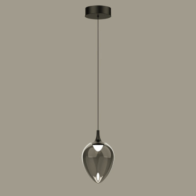 Подвесной светильник MD24001012 MD24001012-1A black/smoky