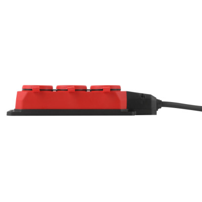 Розеточные блоки, удлинители  UK-3e-3x1,5-50m-IP44(KG)
